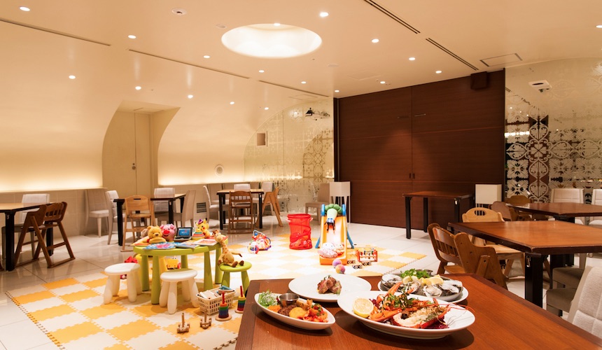 東京推薦親子餐廳池袋「THE DOME」店內圖